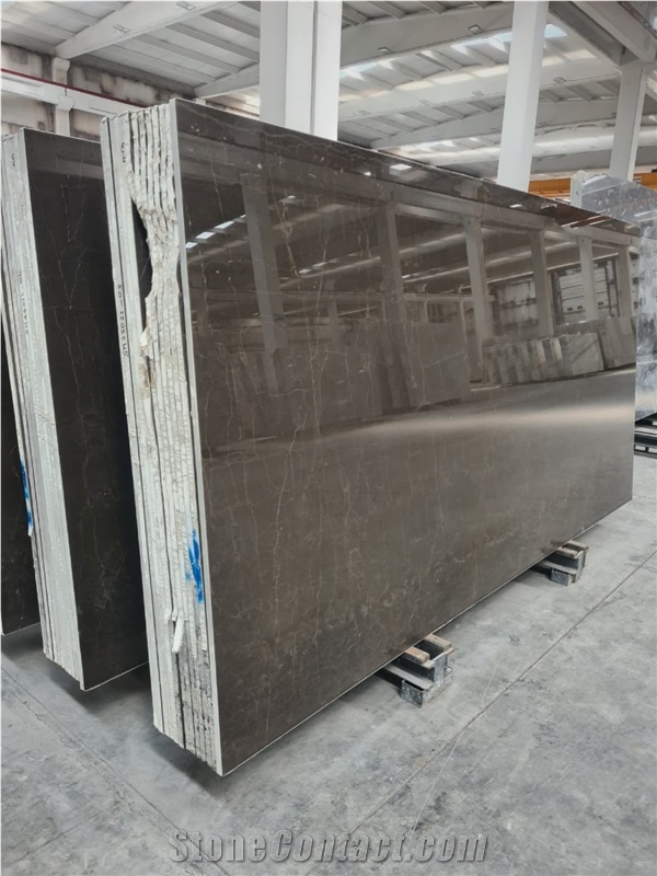 Olive Maroon Marble Slabs