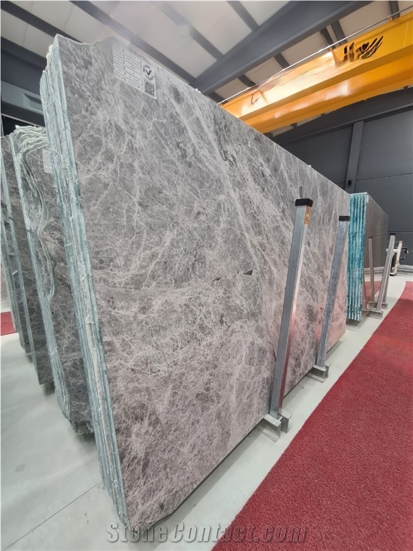 Tundra Spider Grey Marble Slabs