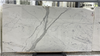 Italy Calacatta White Marble Slabs