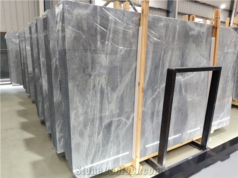 Agean Grey Marble, Grey Turkey Marble Slabs