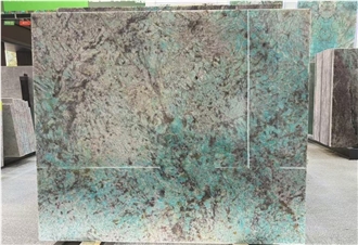 Amazon Green Quartzite Slabs For High-End Decoration