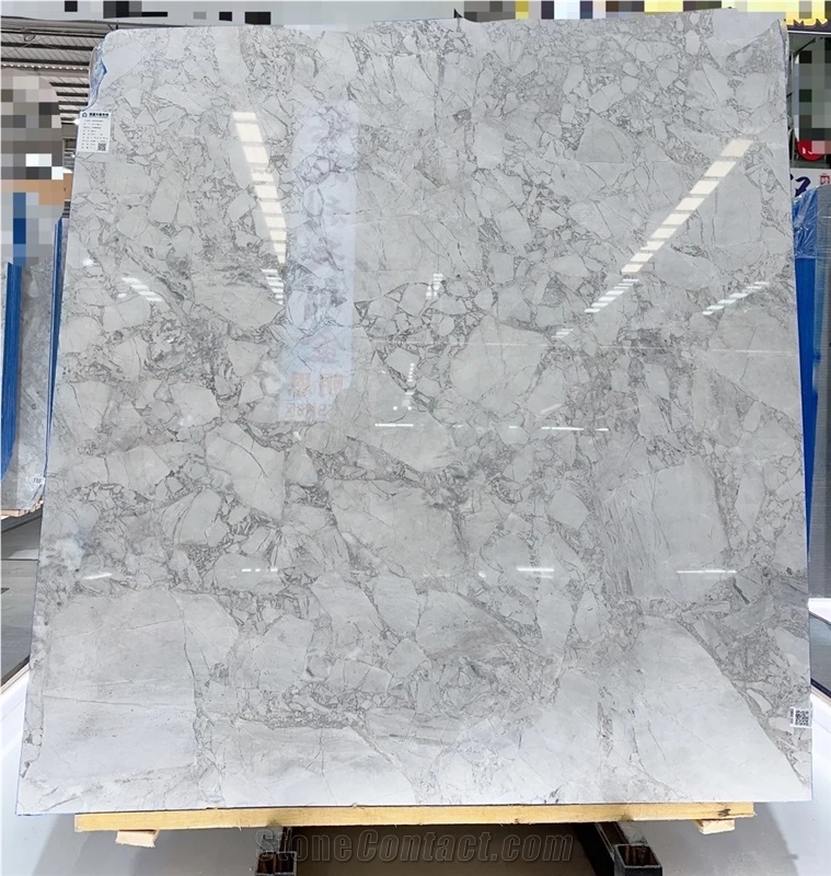Armani Silver Marble Slabs For Wall Floor