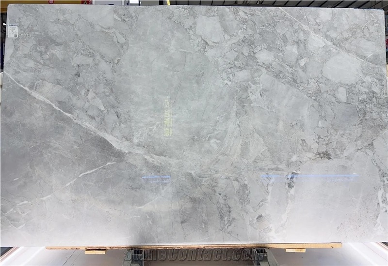 Armani Silver Marble Slabs For Wall Floor