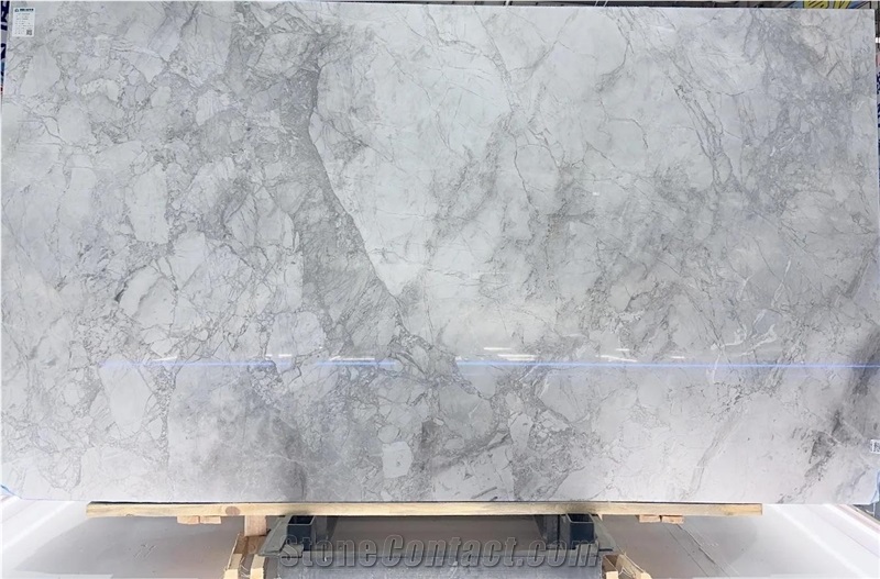 Armani Silver Marble Slabs For Wall Floor
