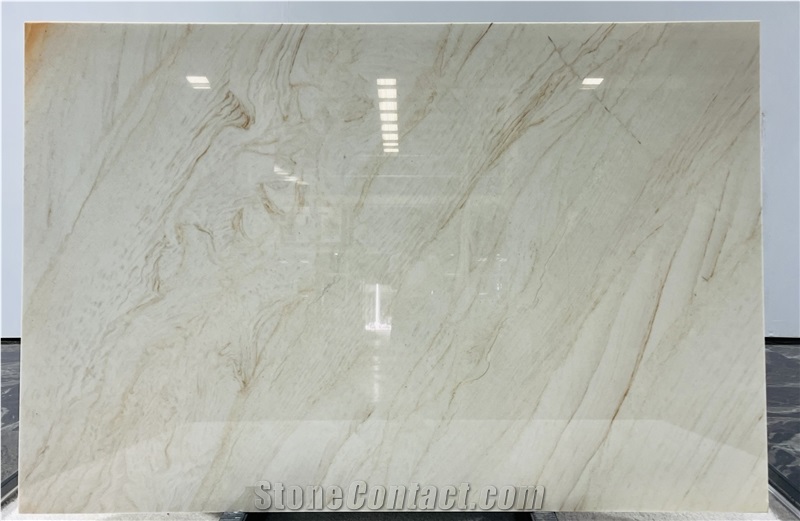 Aurora White Marble Slab Tiles