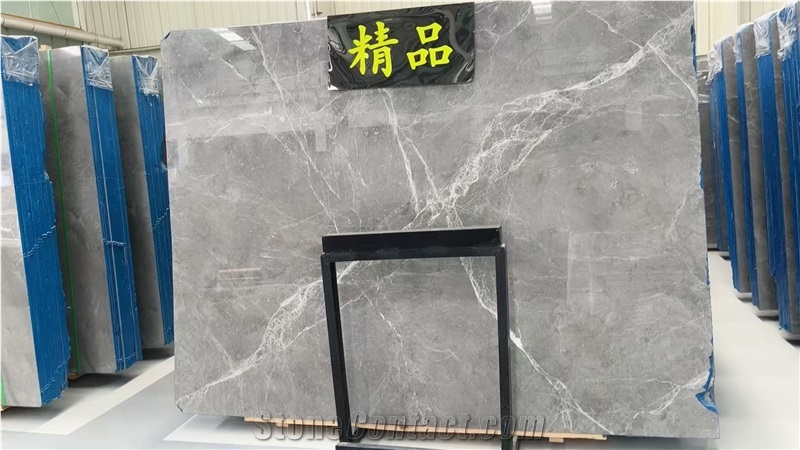 Baltic Gray Marble Slabs Polished