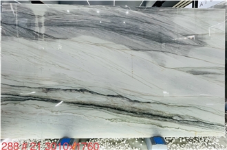 Bethany Blue Quartzite Slabs For Interior High-End Decor