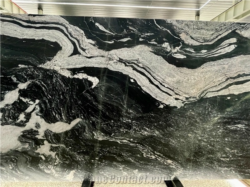 Black Cosmic Granite Slabs