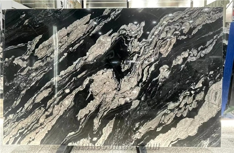 Black Cosmic Granite Slabs