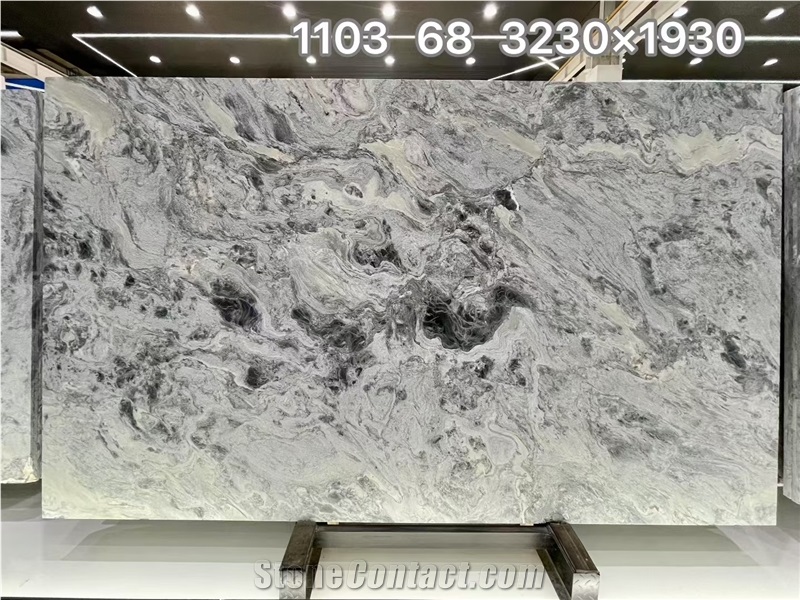 Brazil Calacatta Cielo Marble Slabs For Nice Decor
