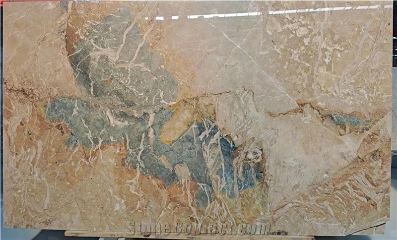 Breccia Blue Marble Slabs