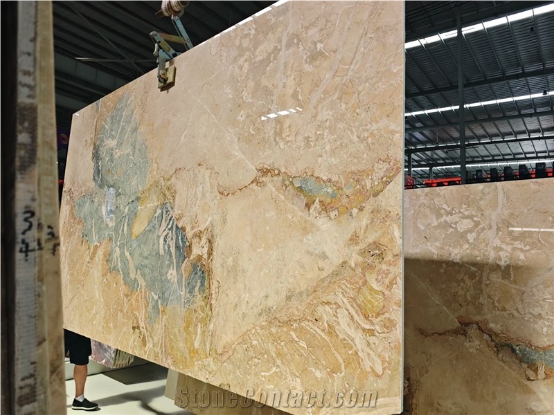 Breccia Blue Marble Slabs