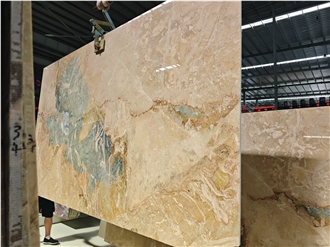 Breccia Blue Marble Slabs