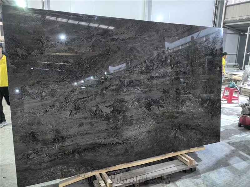 Brown Earth Narcisse Grey Moon Valley Marble Slabs