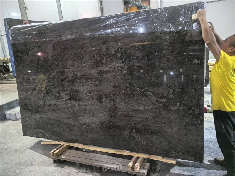 Brown Earth Narcisse Grey Moon Valley Marble Slabs