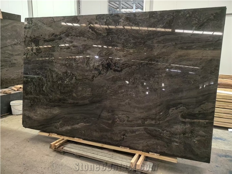 Brown Earth Narcisse Grey Moon Valley Marble Slabs