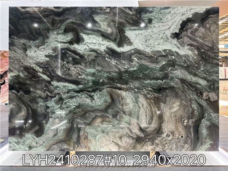 Cactus Boreal Luxury Quartzite Slabs For Home Decoration