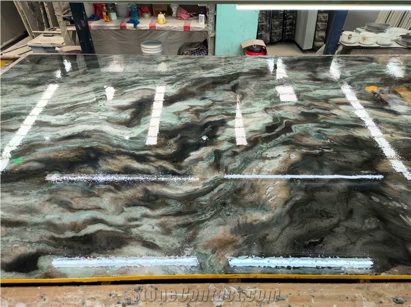 Cactus Boreal Luxury Quartzite Slabs For Home Decoration