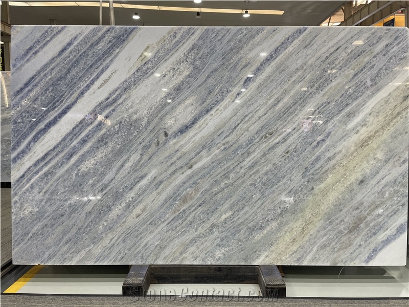 Calcite Blue Extra Marble Slab Tiles For Interior Design