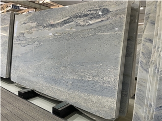 Calcite Blue Extra Marble Slab Tiles For Interior Design