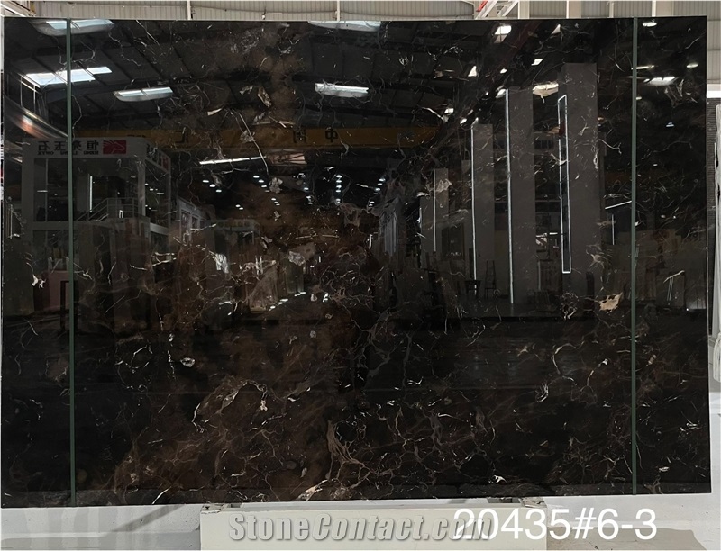 China Emperador Dark Marble Slabs For Project