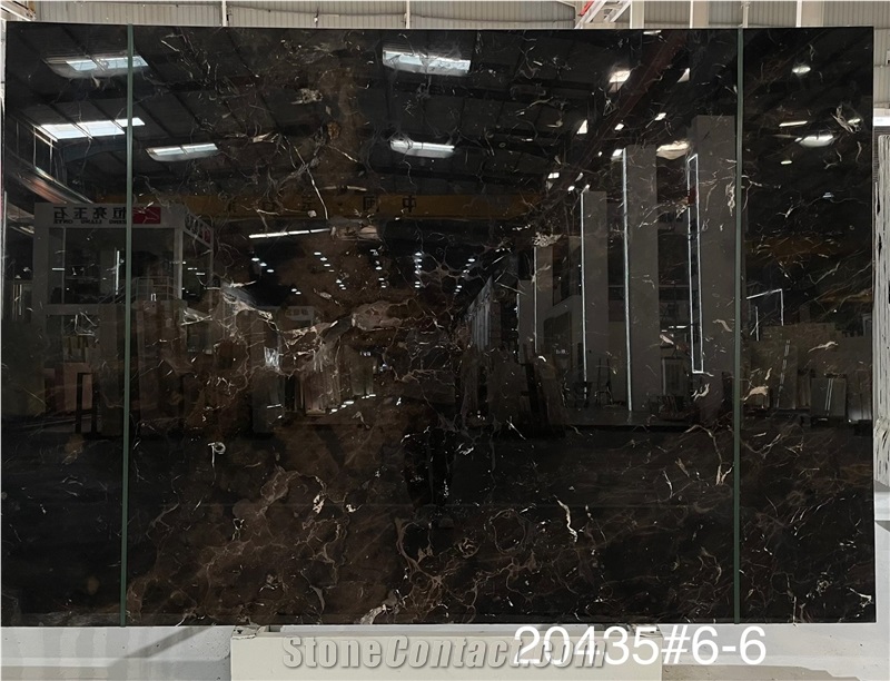 China Emperador Dark Marble Slabs For Project