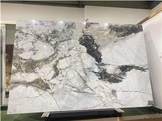 China Misty Rain White Grey Marble Polished Marble Slabs China Misty Rain White Grey Marble Polished Marble Slabs