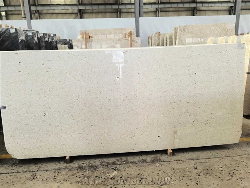 Crema Pearl Limestone Slabs For Home Design
