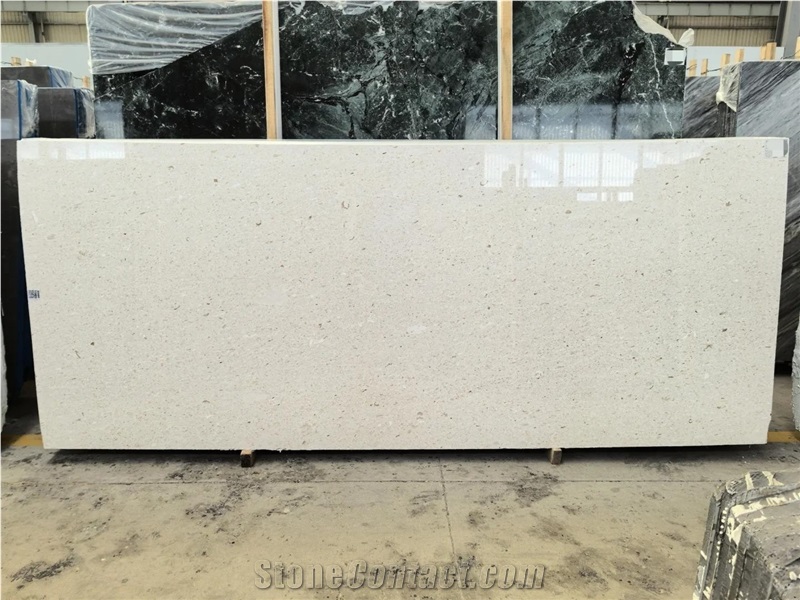 Crema Pearl Limestone Slabs For Home Design