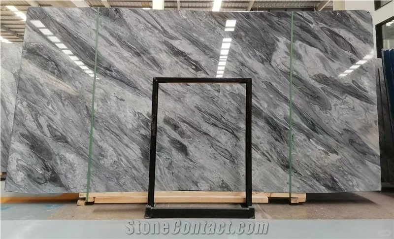 Florence Grey Marble Slabs For Hotel Project