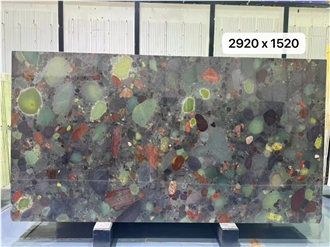Four Season Green Granite Slabs For Interior Home