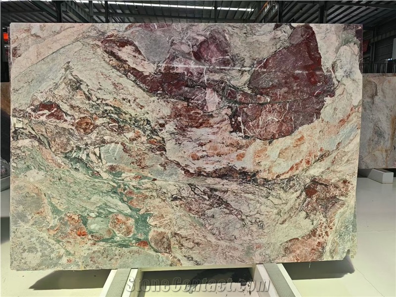 Four Season Green Marble Slabs For Decoration