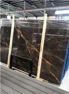 Gold Inlaid Jade Marble Slabs For Interior Design