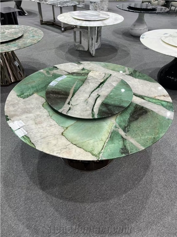 High Quality Luxury Stone Round Table Tops