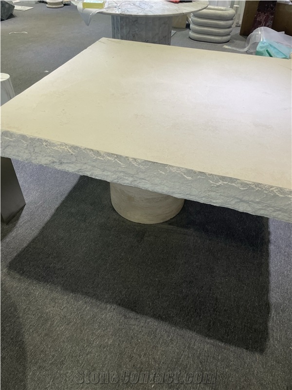 Hottest And Luxury Travertine  Table For Decoration