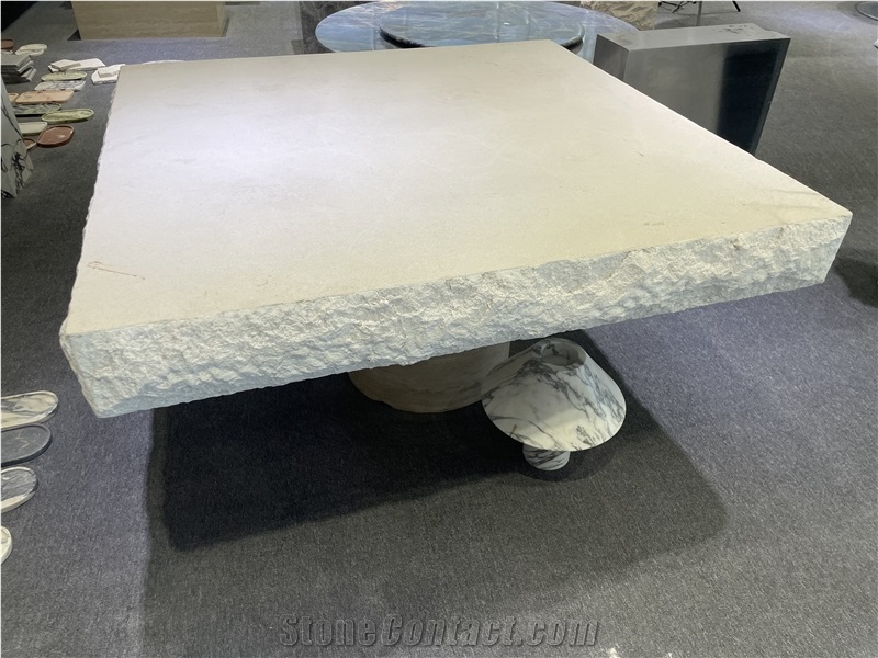Hottest And Luxury Travertine  Table For Decoration