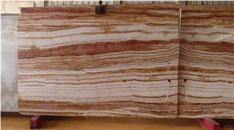 Iran Rainbow Onyx Slabs For High-End Decoration