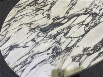 Luxury Arabescato Marble Coffee Table