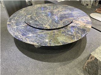Namibia Blue Sodalite Dining Table