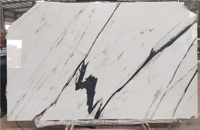 Oriental Calacatta White Marble Slabs