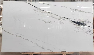 Oriental Calacatta White Marble Slabs