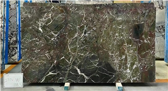 Petroleum Green Marble Slabs For Interior Design