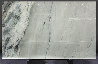 Polished Macaubas Fantasy Quartzite Slabs