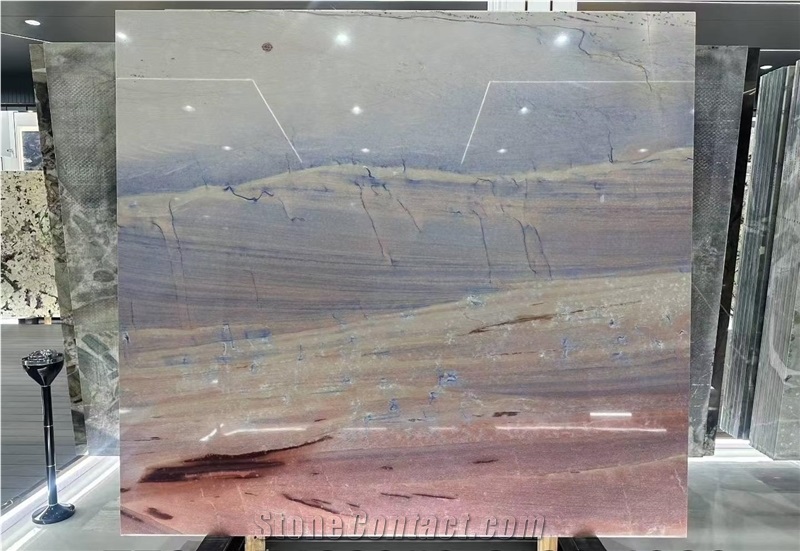 Sky Realm Quartzite Slabs For Wall Floor