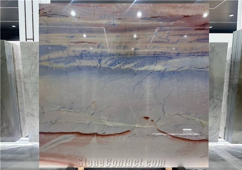 Sky Realm Quartzite Slabs For Wall Floor