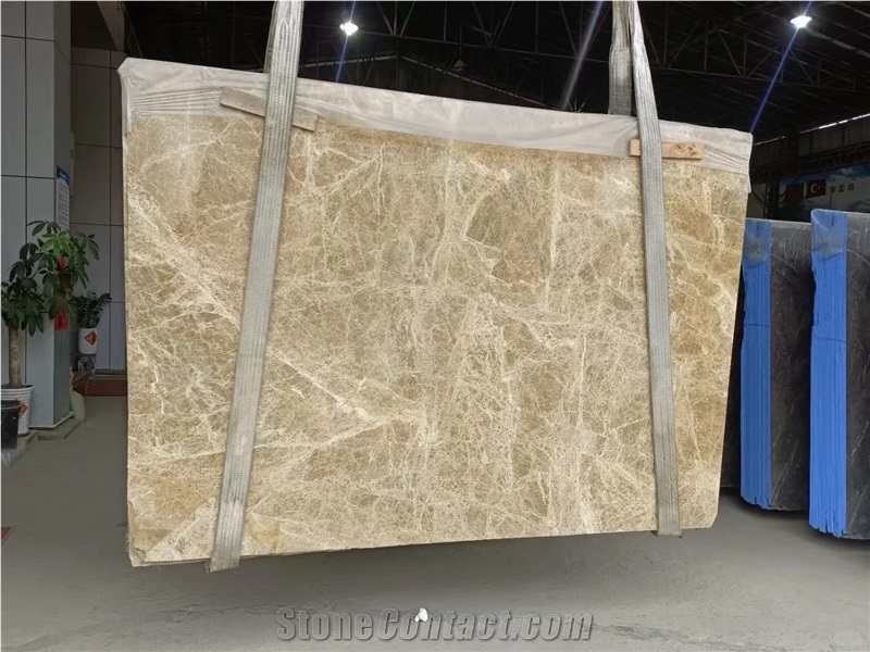Turkey Emperador Light Marble Slabs For Home