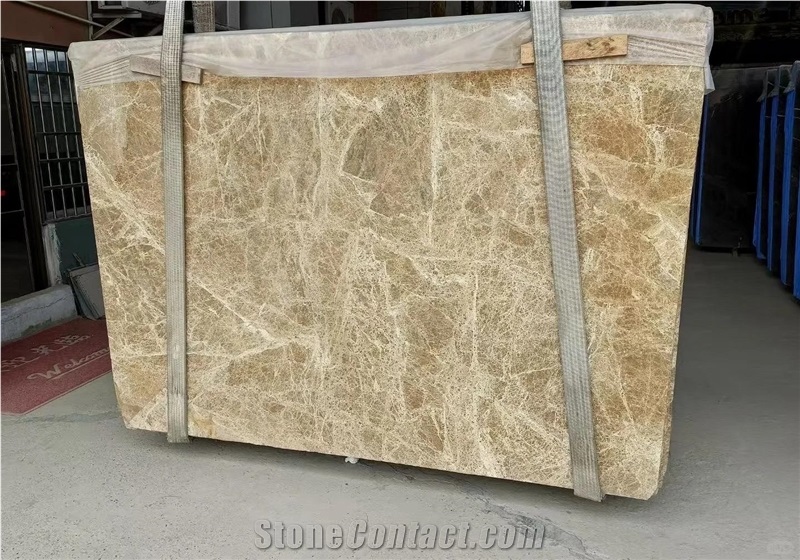 Turkey Emperador Light Marble Slabs For Home