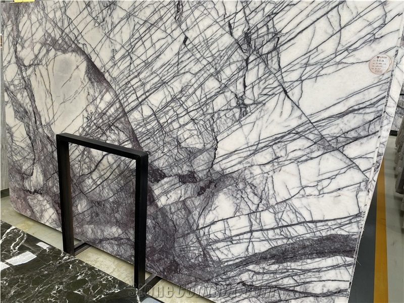Turkey Milas Lilac Marble Slab Tiles For Interior Design