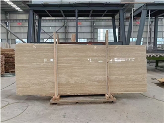Turkish Travertine Slabs Polished