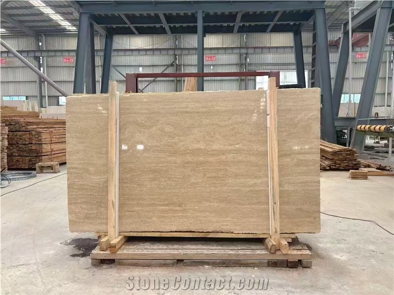 Turkish Travertine Slabs Polished